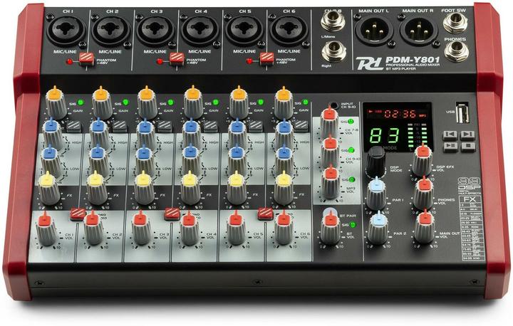 Immagine prodotto Power Dynamics PDM-Y801 (Mixer da studio e live)