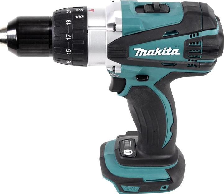 Produktbild Makita DDF 458 G1J Akku Bohrschrauber 18 V 91 Nm + 1x Akku 6,0 Ah + Makpac - ohne Ladegerät (Akkubetrieb)