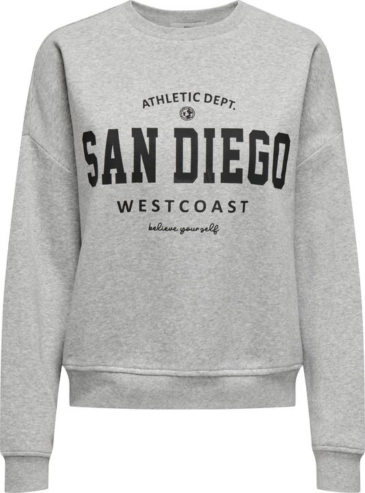 Only Onlsweat L/S Crew Oversize State Swt