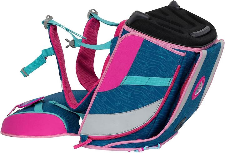 Actual product image Derdiedas ErgoFlex Max School Backpack Set Caribbean (22 l)