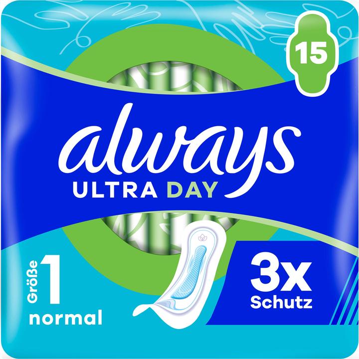 Produktbild Always Ultra Binde Normal (15 x, Damenbinden)