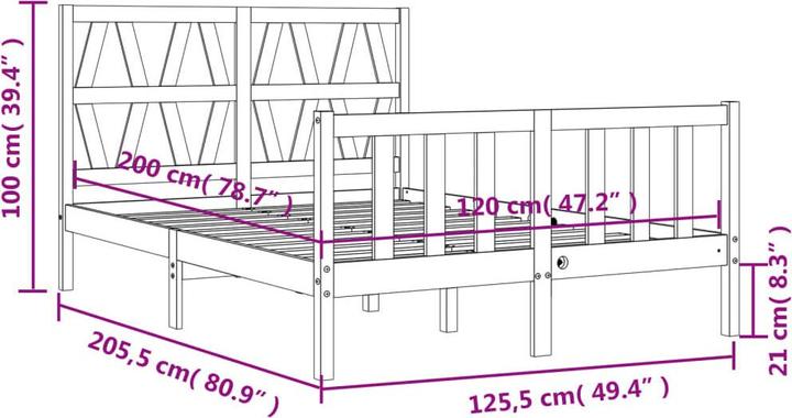 Immagine prodotto VidaXL Noe (120 x 200 cm)