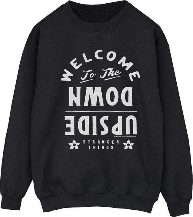 Immagine prodotto Netflix Stranger Things Welcome To The Upside Down Felpa Donna (XXL)