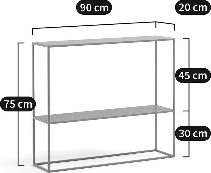 Actual product image La Redoute Interieurs Hiba (90 x 20 x 75 cm)