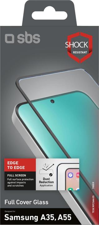 Immagine prodotto SBS Full Cover Glass (1 Pezzo/i, Samsung Galaxy A55, Samsung Galaxy A35)