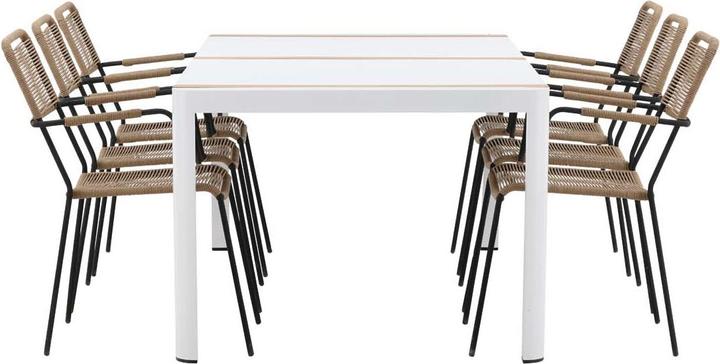 Produktbild Ebuy24 Gartenset Togo 7-teilig (200 cm)