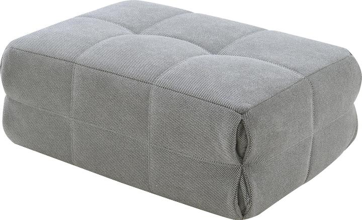 Produktbild En.Casa Fusshocker Koskyvn 35x80x55 cm Textil Grau