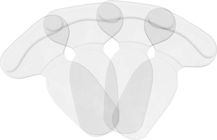 InnovaGoods Silicone Gel Heel Pads Cushions for Heel Protection 4 Pieces