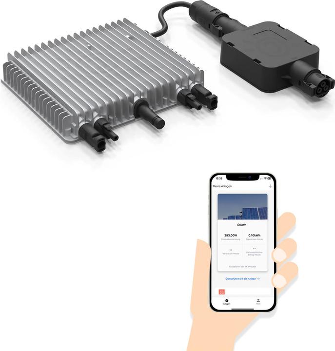 Productafbeelding Deye MI-800W micro-omvormer + kabelbundel