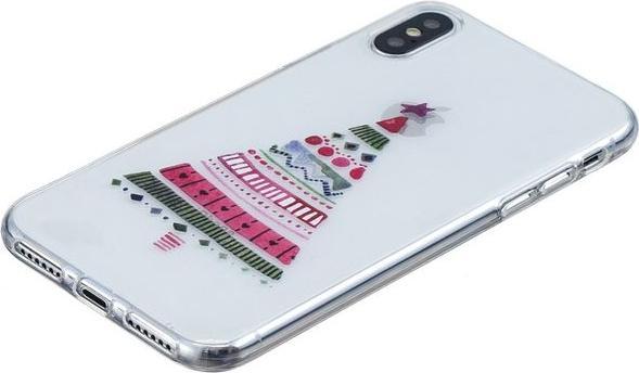 Actual product image MU Style Softcase with Christmas pattern (Apple iPhone XS, Apple iPhone X)