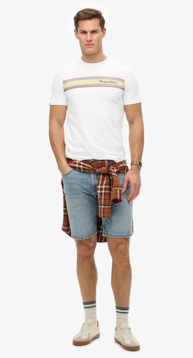 Produktbild Superdry Lässiges Venue T-Shirt mit Streifen und Logo (S)