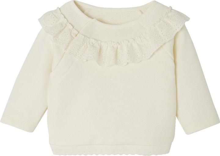 Produktbild Vertbaudet Baby Sweatshirt mit besticktem Volant (62)