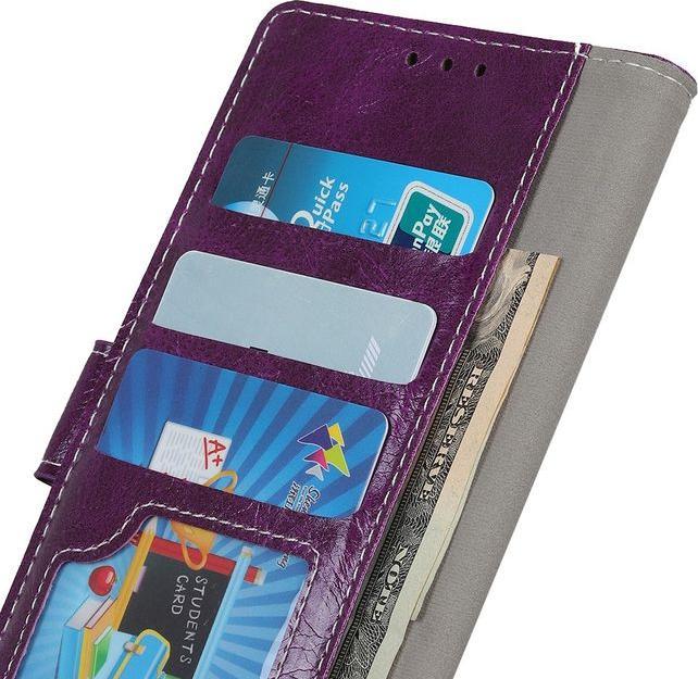 Actual product image MU Classic Crazy Horse III Leather Bookcover Series (Nokia 4.2)