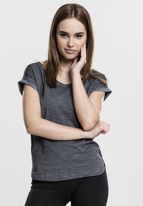 Immagine prodotto Urban Classics Tee lungo da donna a forma di schienale con tintura spray (XS)
