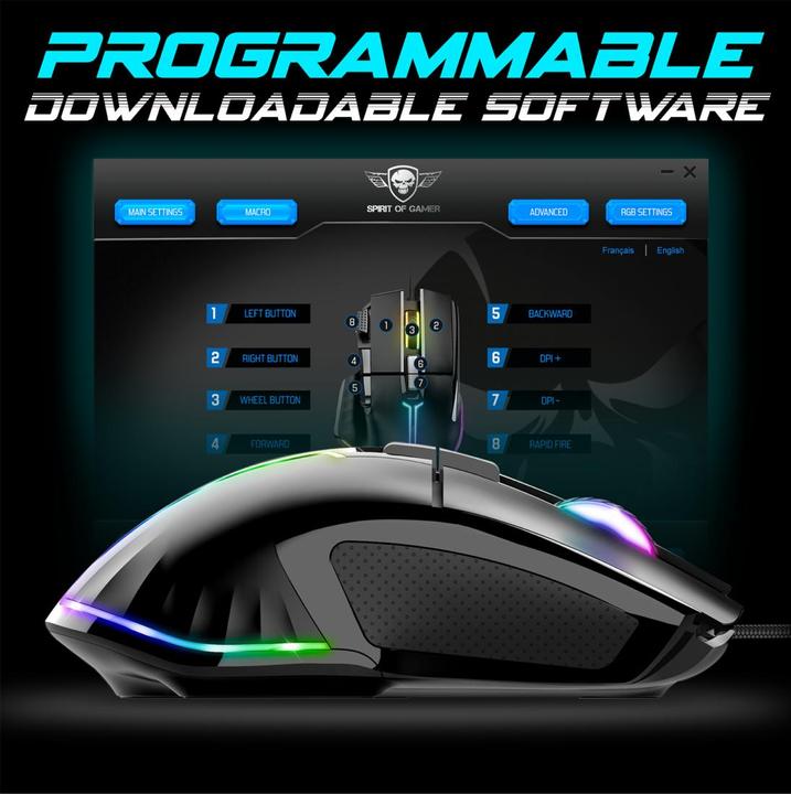 Immagine prodotto Spirit Of Gamer Pro M5 RGB (Cablato)