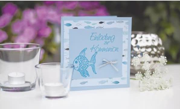 Produktbild Stewo Tampon à motif - Einladung Zur Kommunion