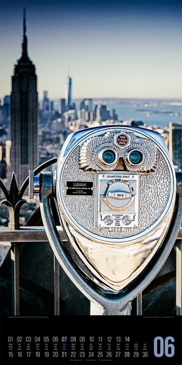 Immagine prodotto Inside New York Kalender 2026 (33 x 66 cm, Inglese, Francese, Tedesco)