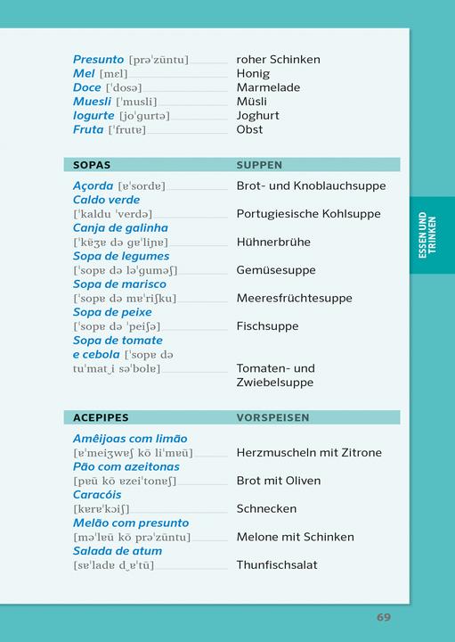 Produktbild Praxis-Sprachführer Portugiesisch (Deutsch, 2020)