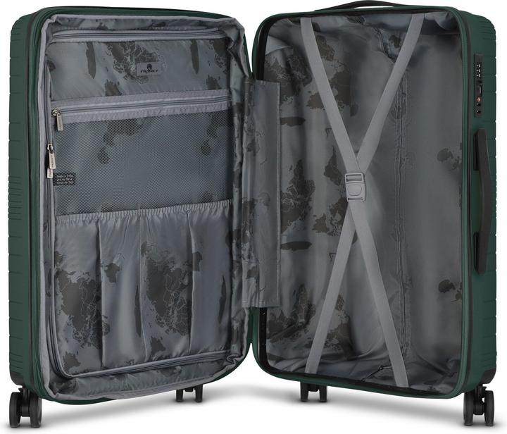 Image du produit Franky Dallas 3.0 4 Rollen Kofferset 3-teilig mit Dehnfalte (188 l, XL (à partir de 115l))