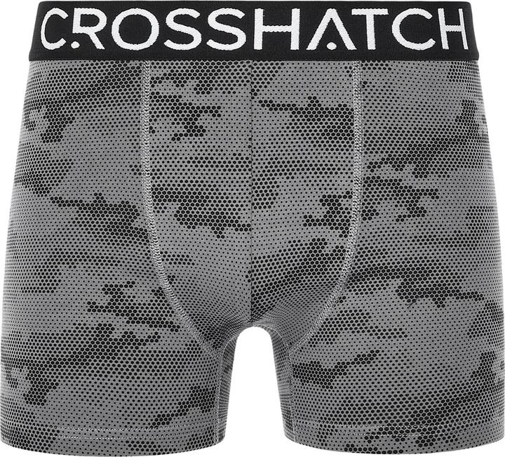 Actual product image Crosshatch Mens Bresler Boxer Shorts (Pack of 3) (L, pack of 3)