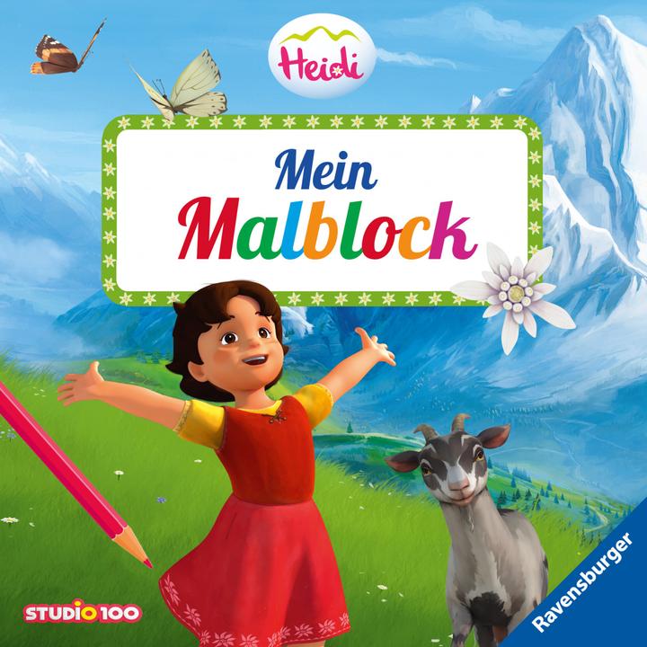 Produktbild Ravensburger Heidi: Mein Malblock (Deutsch, Studio 100 Media GmbH, 2021)