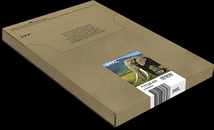 Actual product image Epson Ink Cart/24XL Elphnt BK/CY/MG/YL/LCY/LMG (M, FC, C, Y, LC, LM)