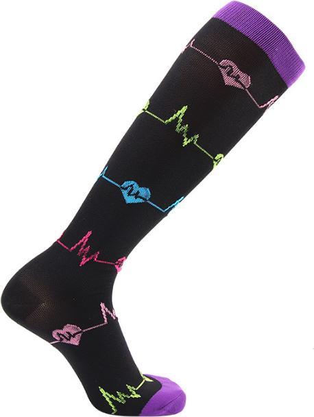 Produktbild JTI Kniehohe Unisex-Stützsocken - Pulse (Einzelpack, S, 34 - 40, 41 - 46)