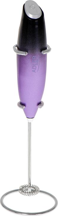 Produktbild Adler AD 4499 Milk frother with a stand, Black/Purple