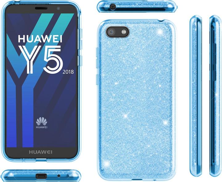 Actual product image Nalia Glitter cover (Huawei Y5 (2018))