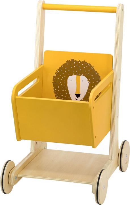 Actual product image Trixie Baby Wooden shopping trolley