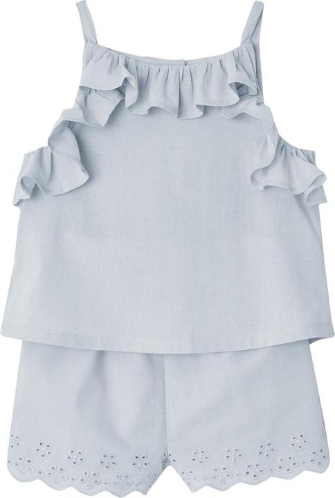 Image du produit Vertbaudet Ensemble bébé fille : chemisier & short (68)
