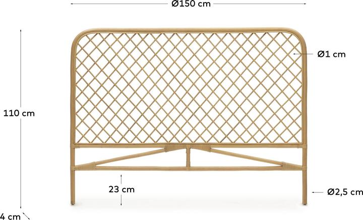 Image du produit Kave Home Citlalli (4 x 160 cm)