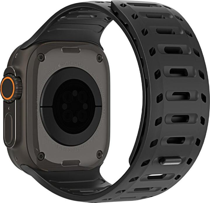 Actual product image Dux Ducis CS Armband (49 mm, 45 mm, 46 mm, 44 mm, 42 mm, Magnets, Silicone, Aluminium)