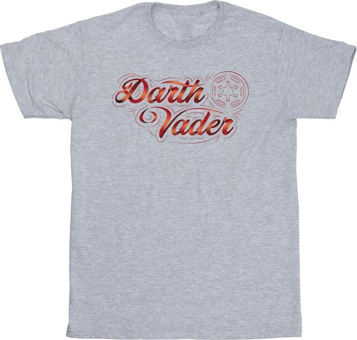 Produktbild Star Wars ObiWan Kenobi Darth Vader Ribbon Font TShirt (XXL)