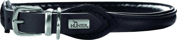Image du produit Hunter collier Round & Soft Petit, Elk, noir (XS, Chien, Général)