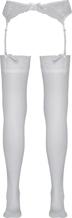Produktbild Cottelli Collection Straps-Strümpfe weiss (S)