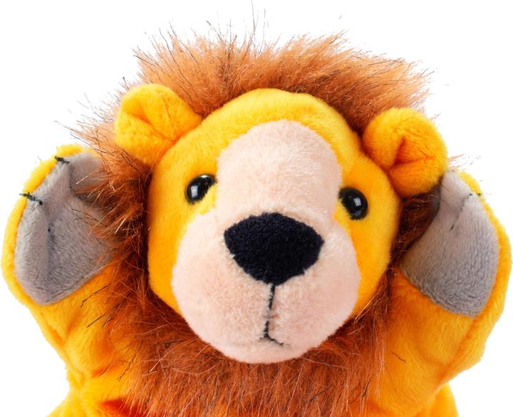 Actual product image Beleduc Glove puppet lion