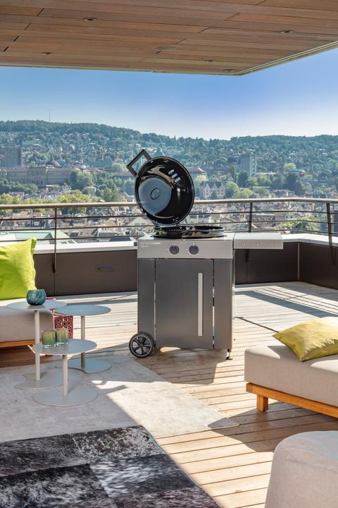 Actual product image Outdoorchef Arosa 570 G Grey Steel (9.50 kW)