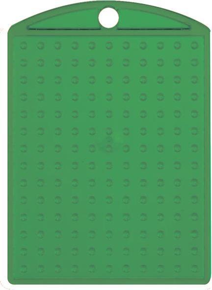 Actual product image Pixelhobby Pixel medallion transparent green