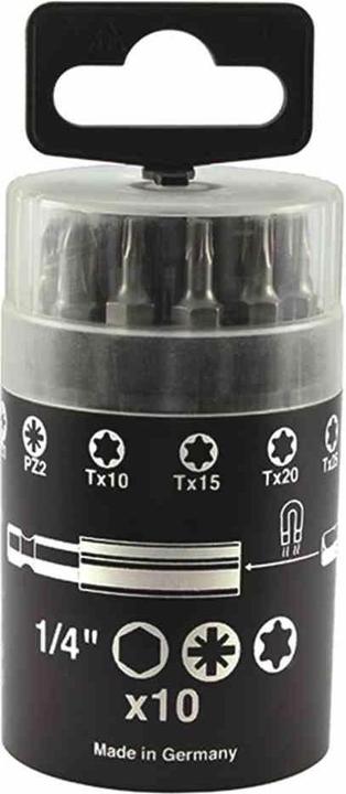 Ironside Bit box 244051 (PZ 1-2, Ø 3 / 4 / 5 mm, 10 / 15 / 20 / 25 / 30)