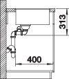 Immagine prodotto Blanco SUBLINE 340/160-F (55.20 cm, 42.70 cm)