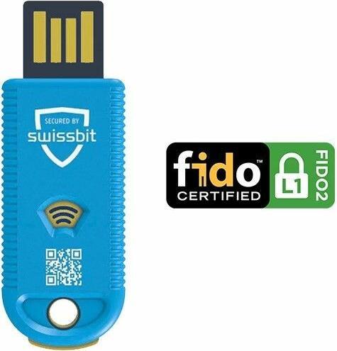 Swissbit iShield Key FIDO2 USB/NFC Retail - Systemsicherheitsschlüssel