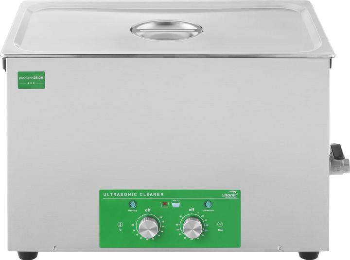 Produktbild Ulsonix Ultraschallreiniger Ultraschallreinigungsgerät Ultraschallbad 28 L 480 W Eco (40 kHz, 28000 ml)