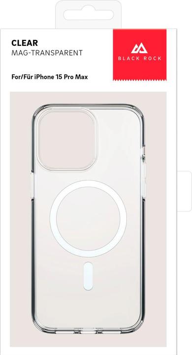Actual product image Black Rock Mag Clear Case (Apple iPhone 15 Pro Max)