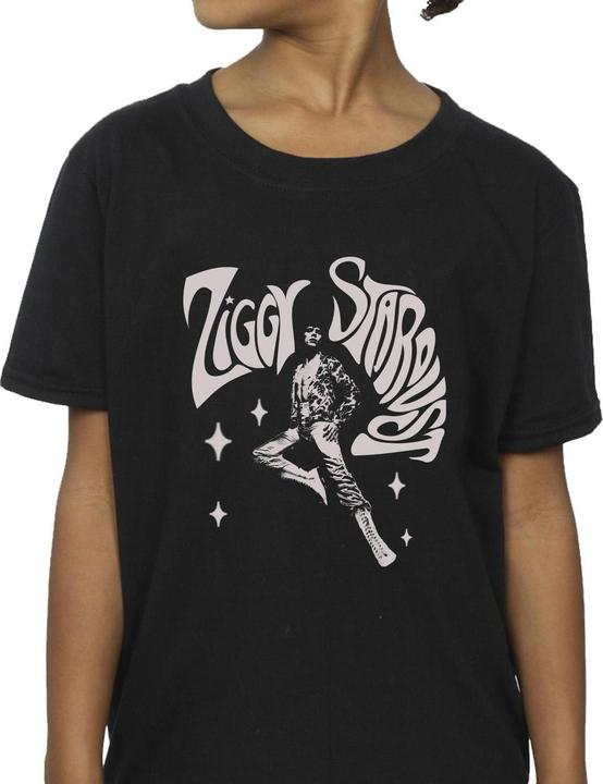 Immagine prodotto David Bowie Ziggy Pose Maglietta Ragazze (140, 146)