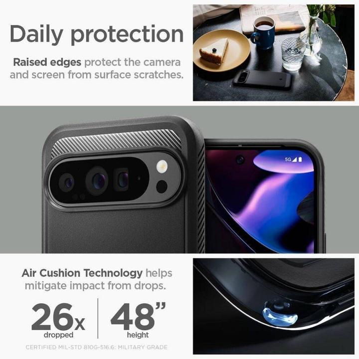 Actual product image Spigen Rugged Armor Case (Google Pixel 9 Pro XL)