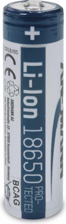 Image du produit Ansmann 18650 (1 pcs, 18650, 2600 mAh)