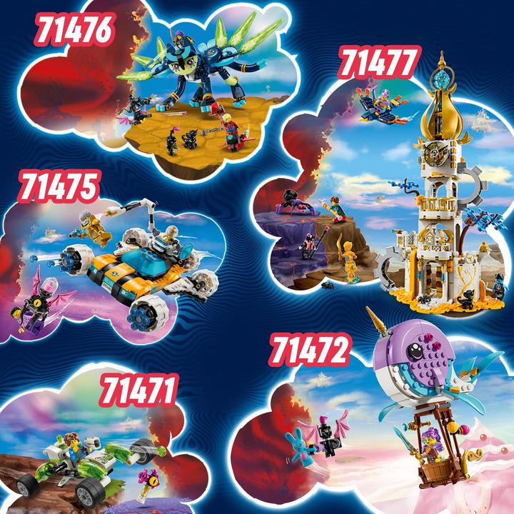 Produktbild LEGO Zoey und die Katzeneule Zian (71476, LEGO Dreamzzz)