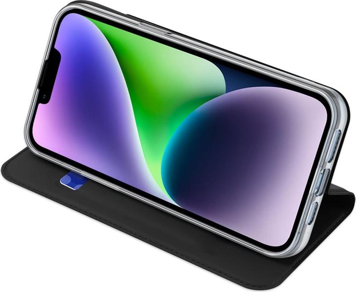 Productafbeelding Dux Ducis Skin Pro Portemonnee Hoesje voor iPhone 15 Plus - Zwart (Apple iPhone 15 Plus)