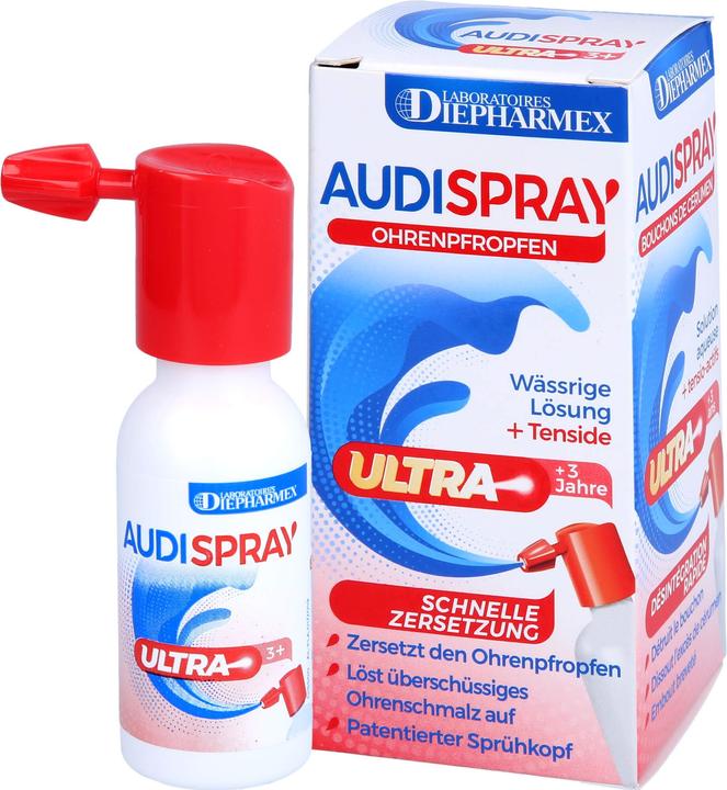 Actual product image Audispray Ultra Ohrenpfropfen